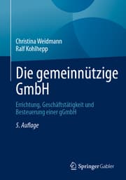 Cover von Die gemeinnützige GmbH