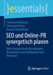 Cover von SEO und Online-PR synergetisch planen