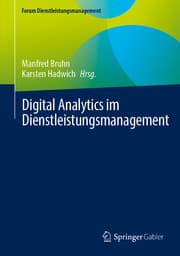 Cover von Digital Analytics im Dienstleistungsmanagement