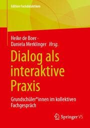Cover von Dialog als interaktive Praxis