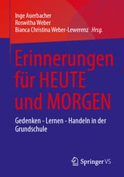 Cover von Erinnerungen für HEUTE und MORGEN