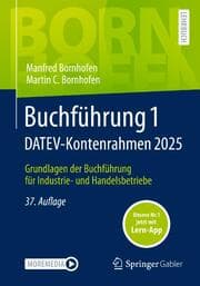 Cover von Buchführung 1 DATEV-Kontenrahmen 2025