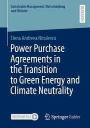 Cover von Power Purchase Agreements in the Transition to Green Energy and Climate Neutrality