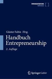 Cover von Handbuch Entrepreneurship