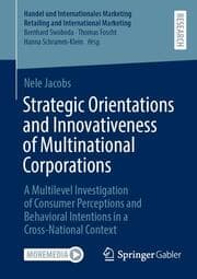 Cover von Strategic Orientations and Innovativeness of Multinational Corporations