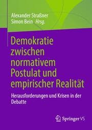 Cover von Demokratie zwischen normativem Postulat und empirischer Realität
