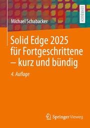 Cover von Solid Edge 2025 für Fortgeschrittene - kurz und bündig