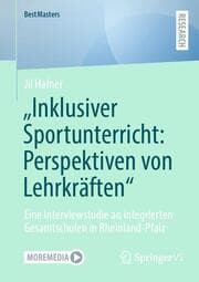 Cover von Inklusiver Sportunterricht: Perspektiven von Lehrkräften'