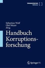 Cover von Handbuch Korruptionsforschung