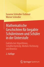Cover von Mathematische Geschichten für begabte Schülerinnen und Schüler in der Unterstufe