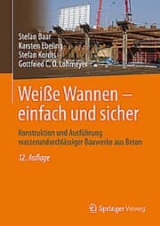 Cover von Weiße Wannen - einfach und sicher