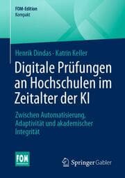 Cover von Digitale Prüfungen an Hochschulen im Zeitalter der KI