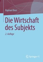 Cover von Die Wirtschaft des Subjekts