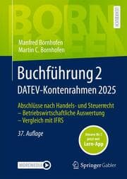 Cover von Buchführung 2 DATEV-Kontenrahmen 2025