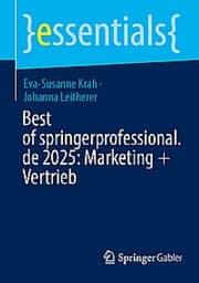 Cover von Best of springerprofessional.de 2025: Marketing + Vertrieb