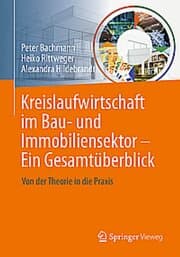 Cover von Kreislaufwirtschaft im Bau- und Immobiliensektor - Ein Gesamtüberblick
