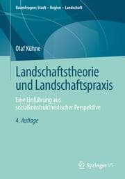 Cover von Landschaftstheorie und Landschaftspraxis