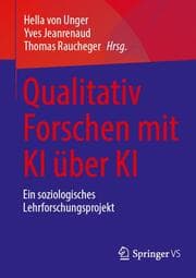 Cover von Qualitativ Forschen mit KI über KI