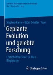Cover von Geplante Evolution und gelebte Forschung