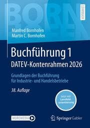Cover von Buchführung 1 DATEV-Kontenrahmen 2026