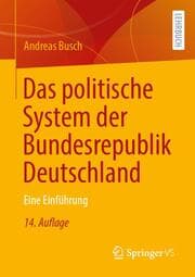 Cover von Das politische System der Bundesrepublik Deutschland