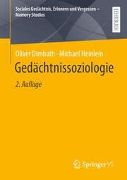 Cover von Gedächtnissoziologie