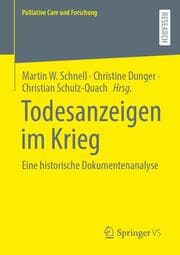 Cover von Todesanzeigen im Krieg