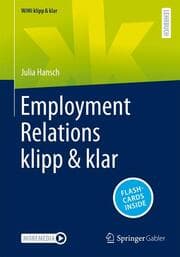 Cover von Employment Relations klipp & klar