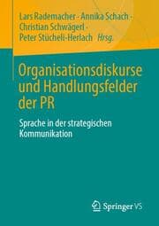 Cover von Organisationsdiskurse und Handlungsfelder der PR