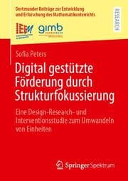 Cover von Digital gestützte Förderung durch Strukturfokussierung
