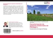 Cover von Caracterización de especies medicinales de Plantago L.