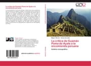 Cover von La crítica de Guamán Poma de Ayala a la encomienda peruana