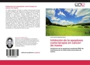Cover von Inhibición de la apoptosis como terapia en cáncer de mama