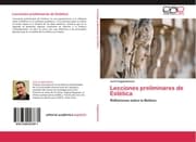 Cover von Lecciones preliminares de Estética