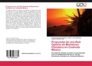 Cover von Propuesta de una Red Optima de Monitoreo Climático en Coahuila México