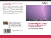 Cover von Geografía Médica y de la Salud en el Contexto del Cambio Climático