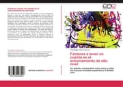 Cover von Factores a tener en cuenta en el entrenamiento de alto nivel