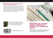 Cover von Equilibrio de cuerpo rígido.Didáctica y análisis en textos de Física