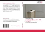 Cover von Acción de Cesación. Art. 7.2 LPH