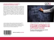 Cover von Liderazgo pedagógico en la gestión y monitoreo del currículum escolar