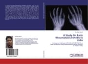 Cover von A Study On Early Rheumatoid Arthritis In India