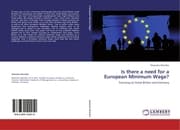 Cover von Is there a need for a European Minimum Wage?