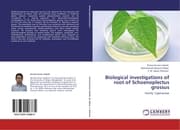 Cover von Biological investigations of root of Schoenoplectus grossus