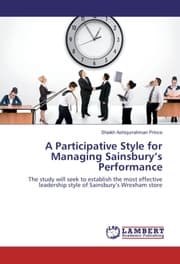 Cover von A Participative Style for Managing Sainsburys Performance
