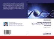 Cover von Genetic Analysis of Quantitative Parameters in Sorghum