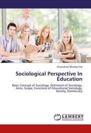 Cover von Sociological Perspective In Education