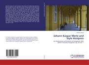 Cover von Johann Kaspar Mertz and Style Hongrois