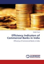 Cover von Efficiency Indicators of Commercial Banks in India
