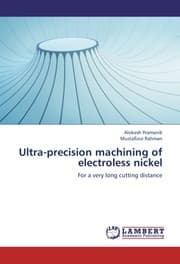 Cover von Ultra-precision machining of electroless nickel