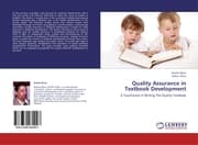 Cover von Quality Assurance in Textbook Development